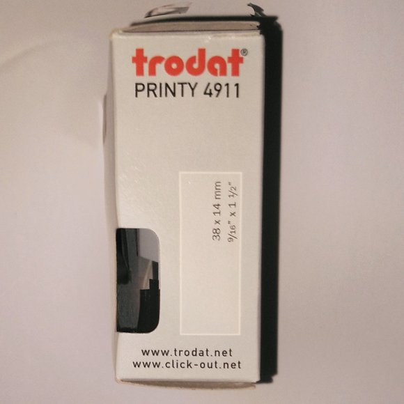 Trodat 4911 Self-Inking Stamp - Picture 7 of 8